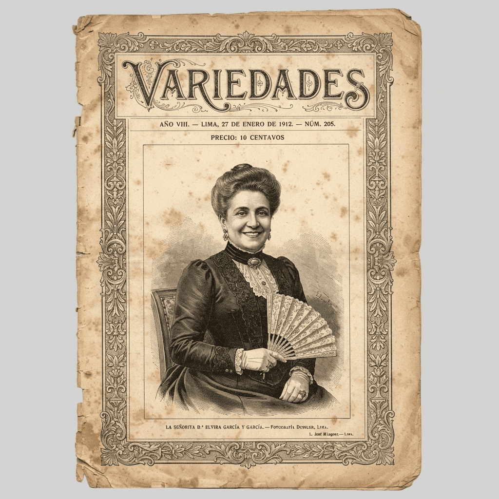 Portada de El Perú Ilustrado, n.º 127
